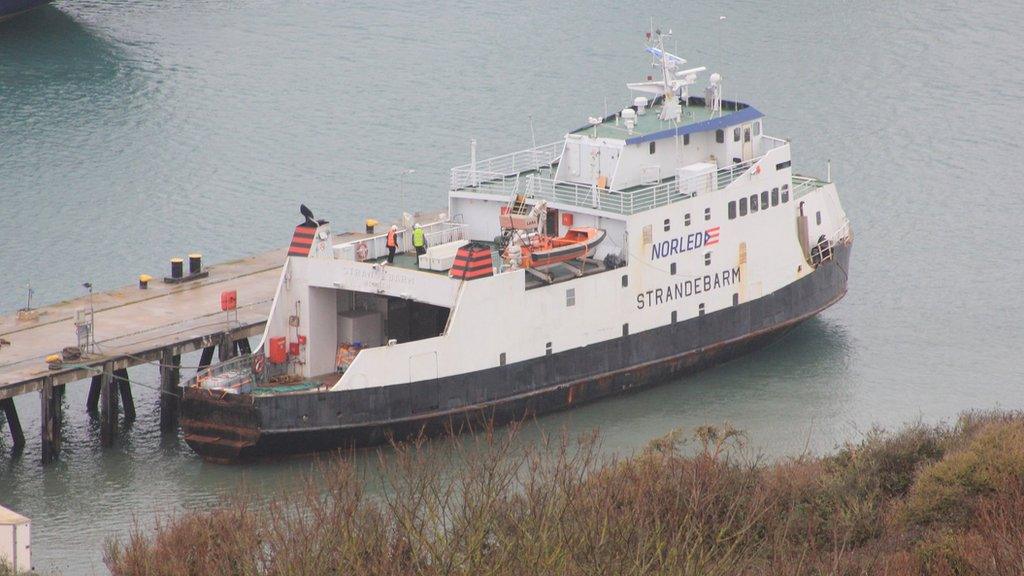 MV Jireh at Portland Port