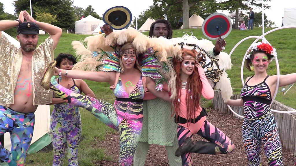 Wilderness Festival revellers