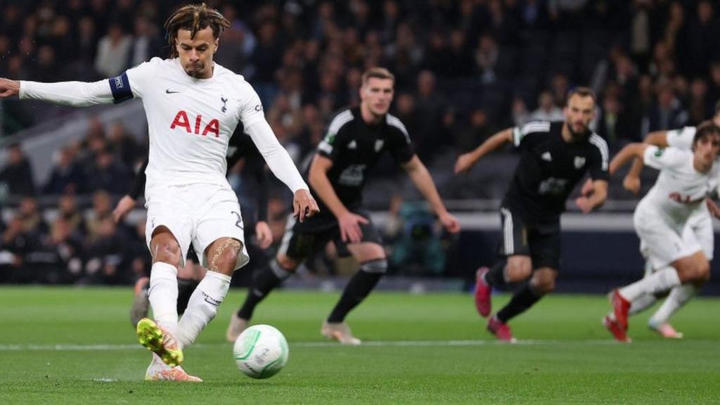 Dele Alli scores for Tottenham