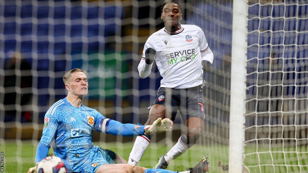 Oladapo Afolayan scores for Bolton