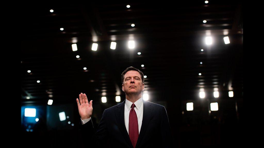 Former FBI director James Comey is blunt about his observations of President Trump in his new memoir.