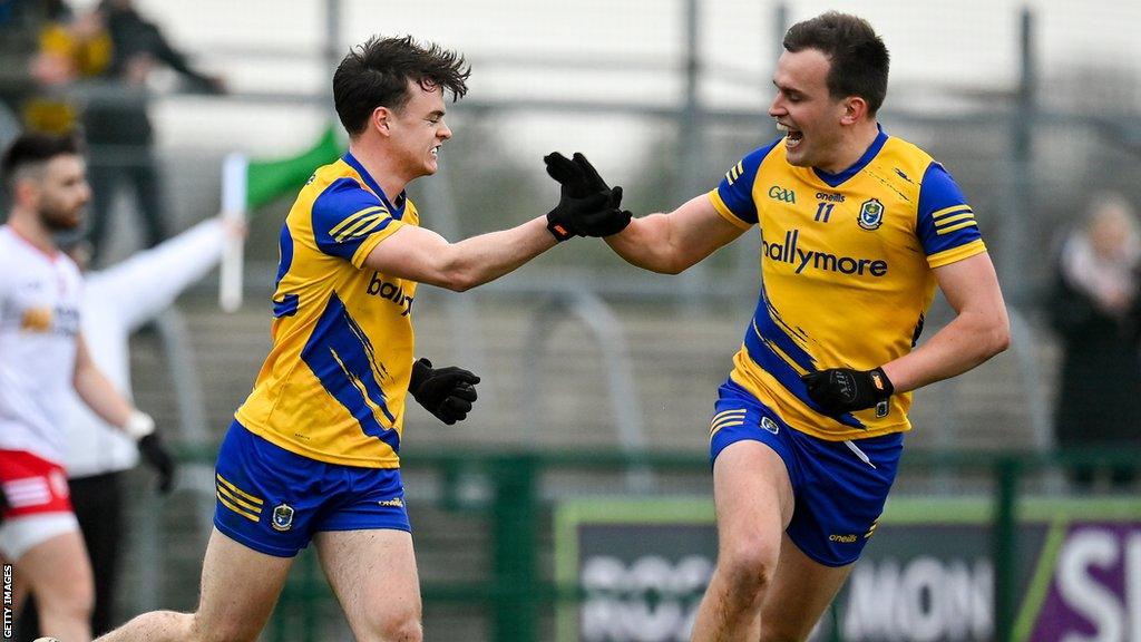 Ben O'Carroll (left) was man of the match while Enda Smith (right) made a big impact off the bench