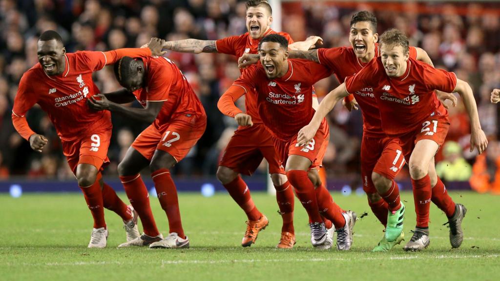 Liverpool celebrate