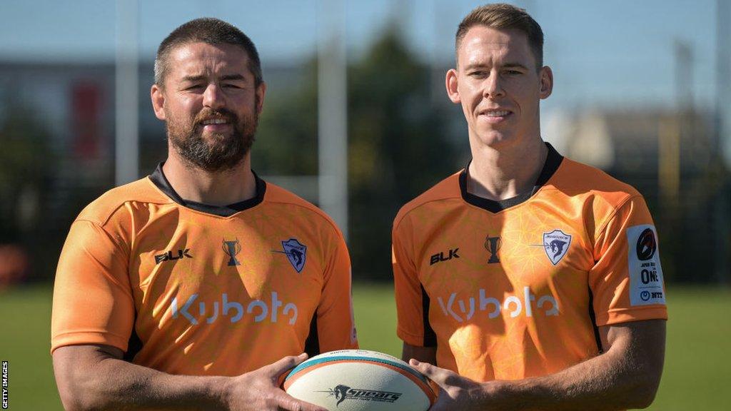 Liam Williams and Dane Coles played in the World Cup before joining Kubota Spears