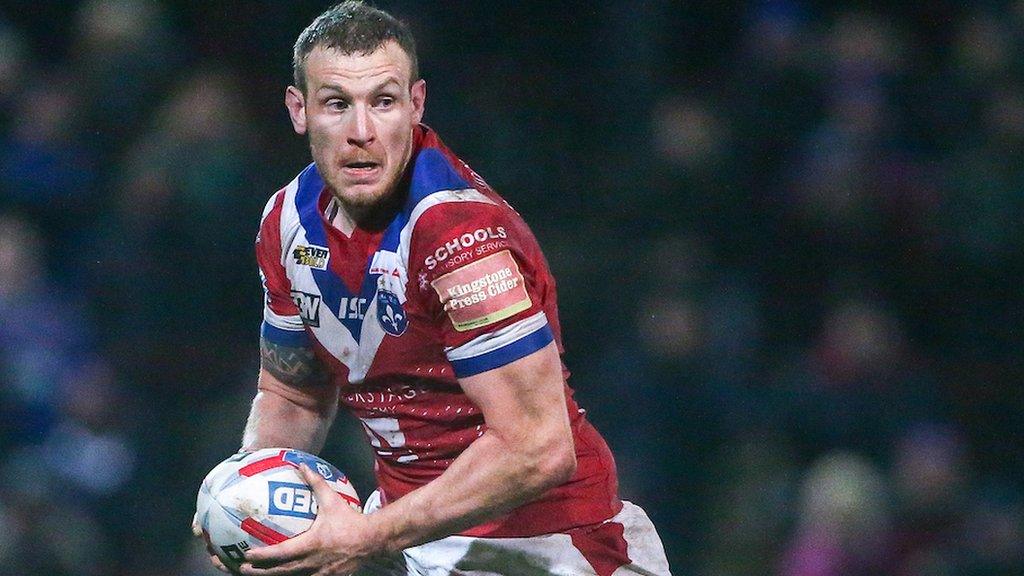 Wakefield Trinity's Dean Hadley