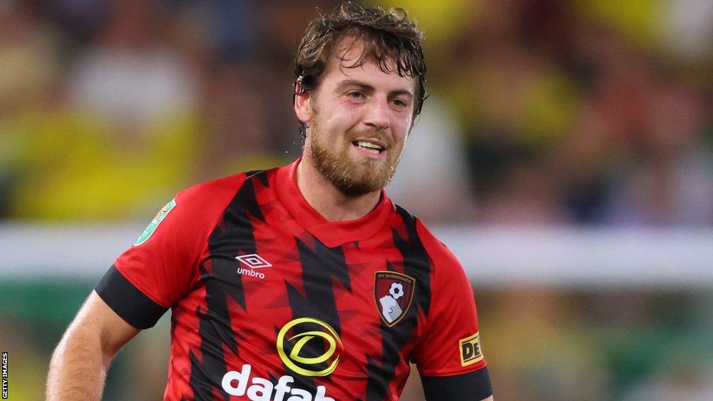 Ben Pearson in action for Bournemouth