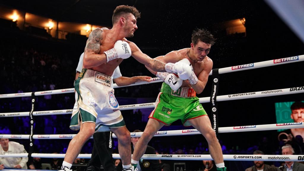 Leigh Wood and Michael Conlan