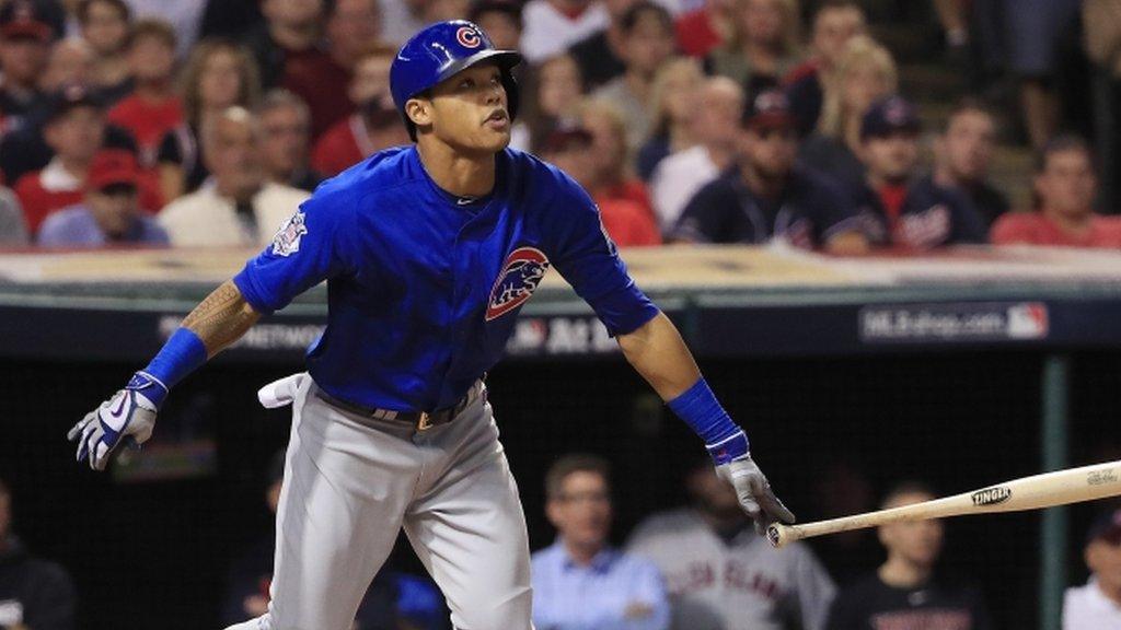 Cubs shortstop Addison Russell