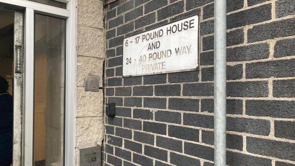 Pound House entrance