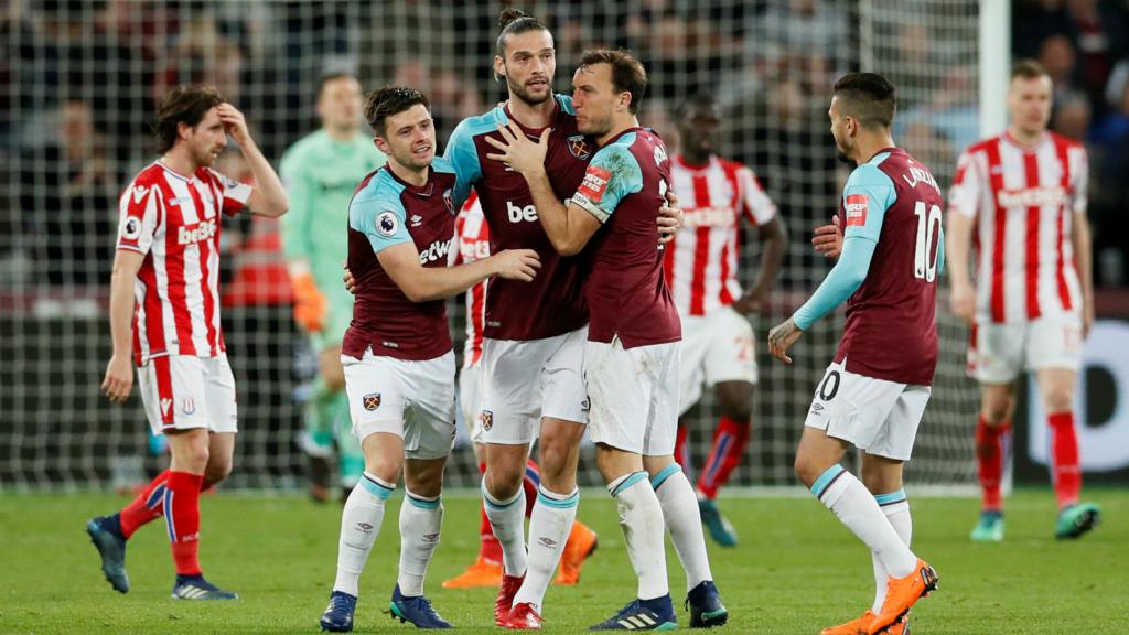 West Ham celebrate