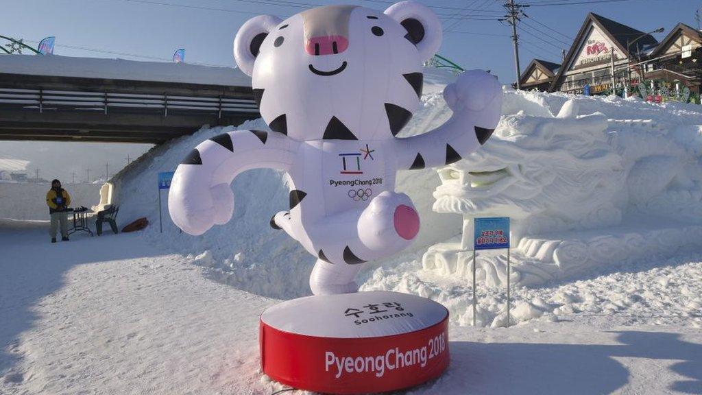 Winter Olympics mascot