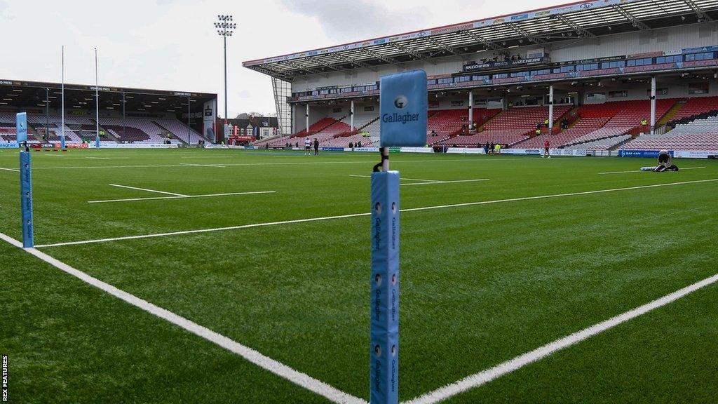 Gloucester's Kingsholm stadium