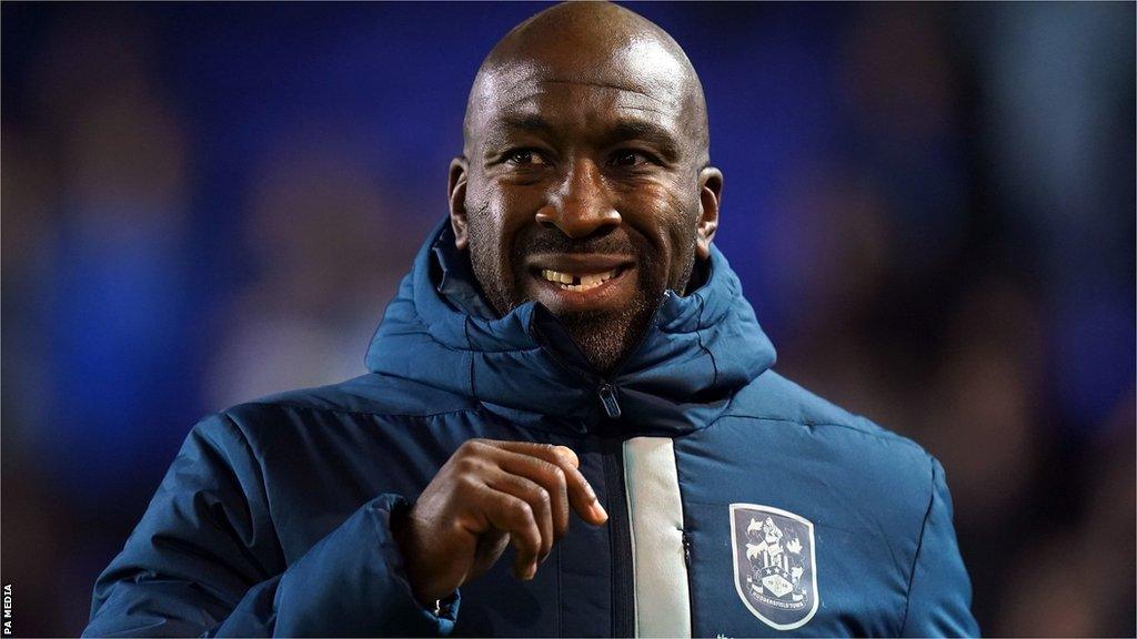 Darren Moore looks rueful