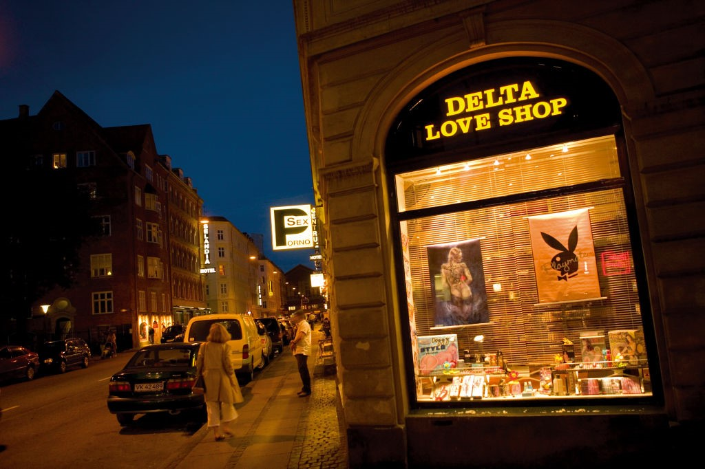 A street in Vesterbro