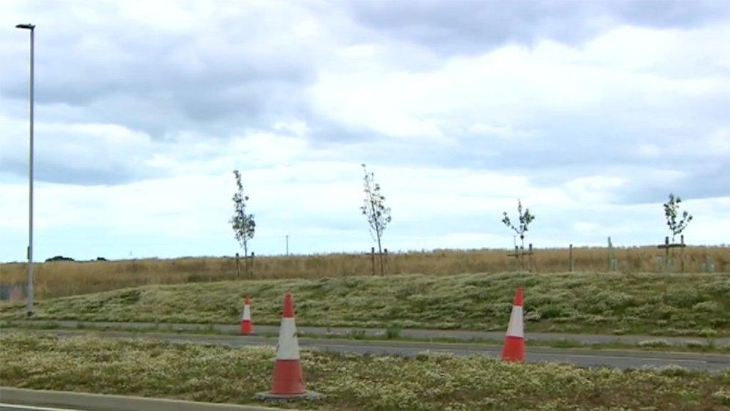 Site earmarked for the customs clearance centre