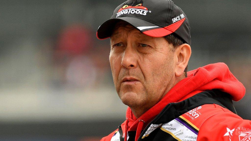 Peterborough Panthers team manager Rob Lyon