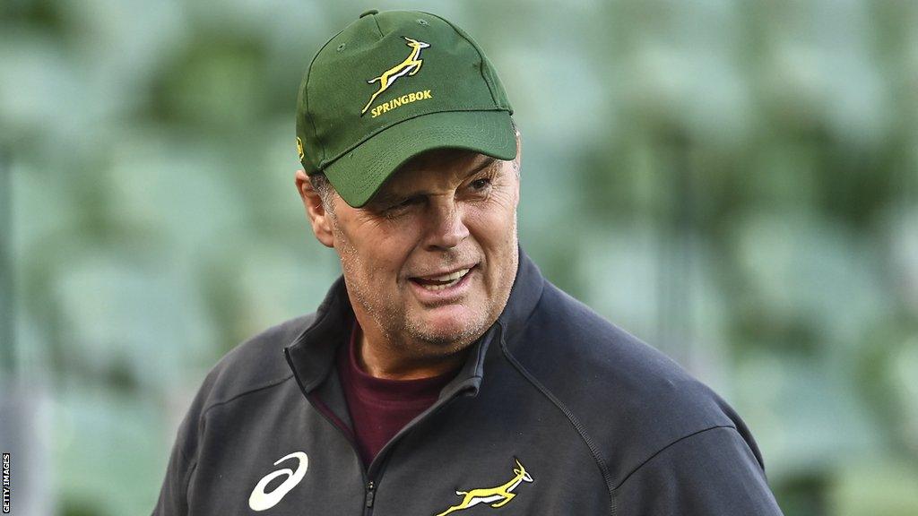 South Africa coach Rassie Erasmus