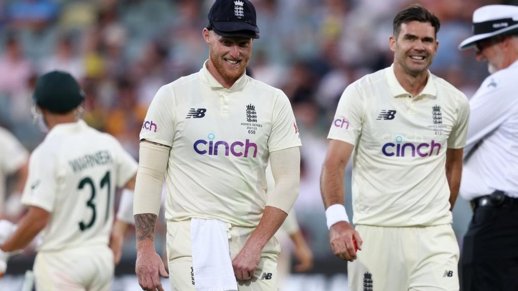 Ben Stokes (left) and James Anderson (right)