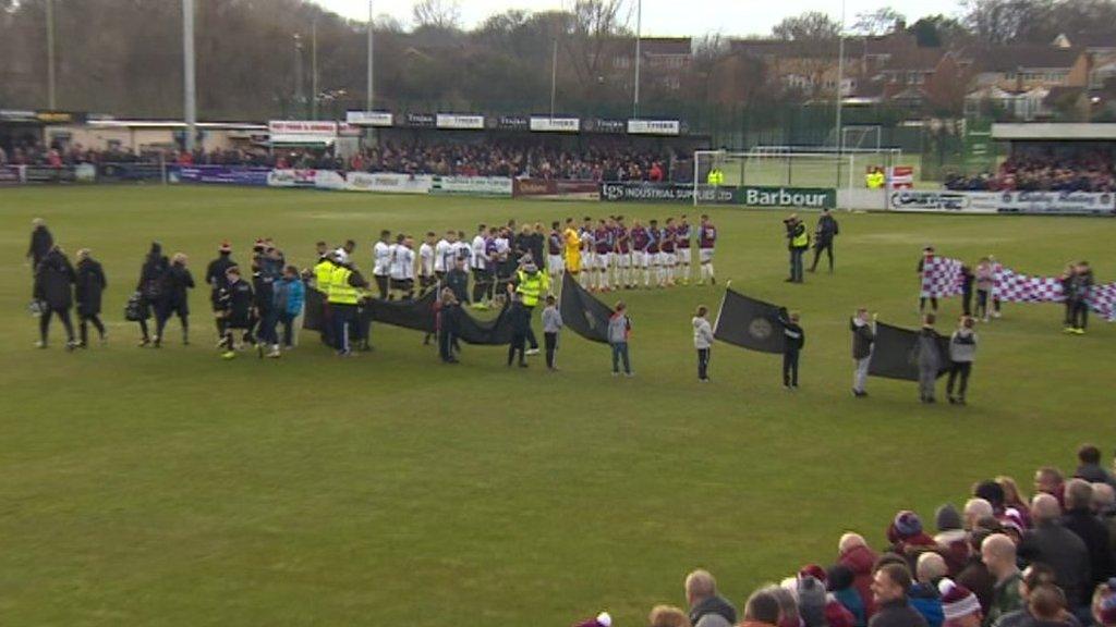 South Shields V FC United of Manchester