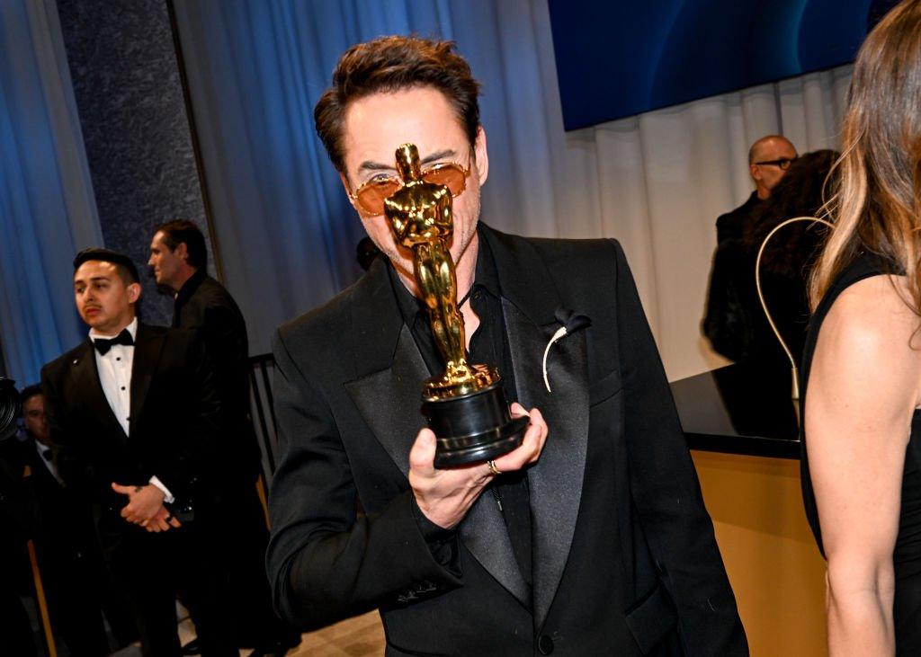 Robert Downey Jr with