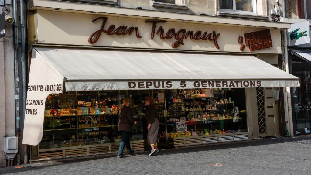 Jean Trogneux chocolate shop in Amiens (file photo)