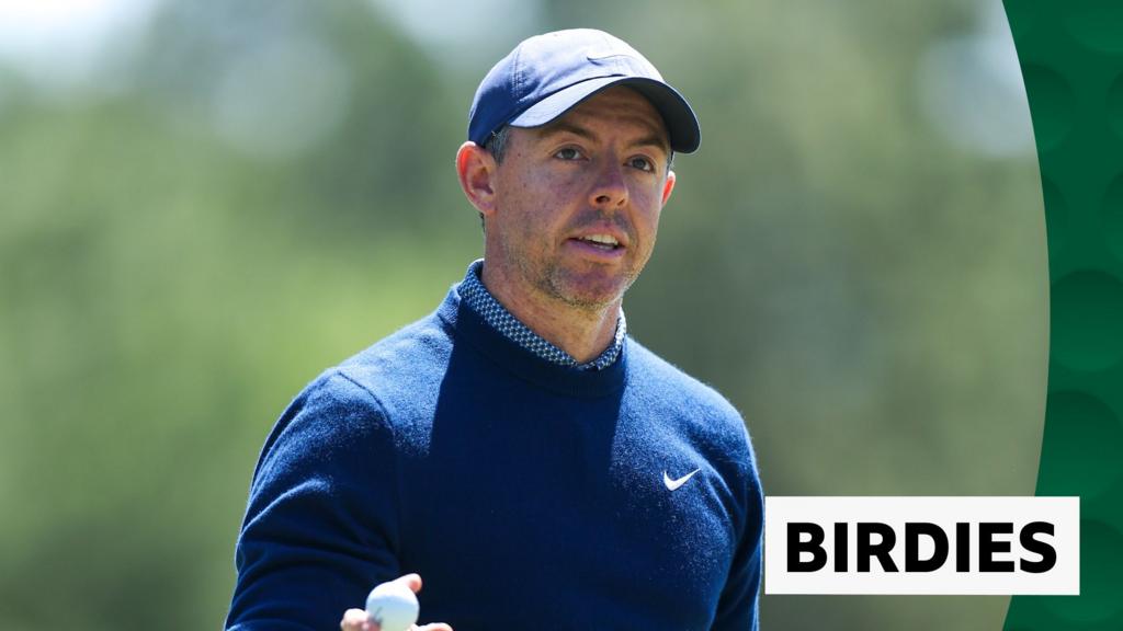 Mcilroy Hits Three Birdies In A Row To Move Into Joint Lead