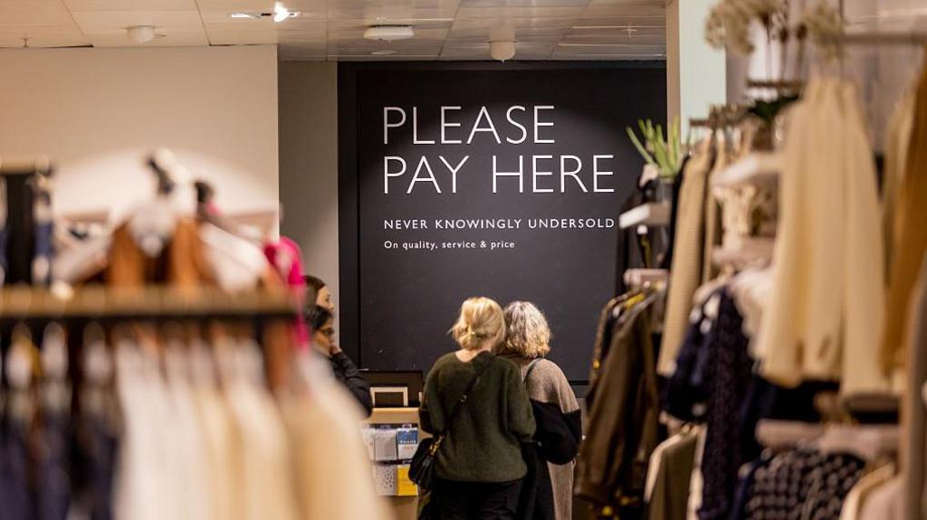 Inside A John Lewis Partnership Plc Department Store