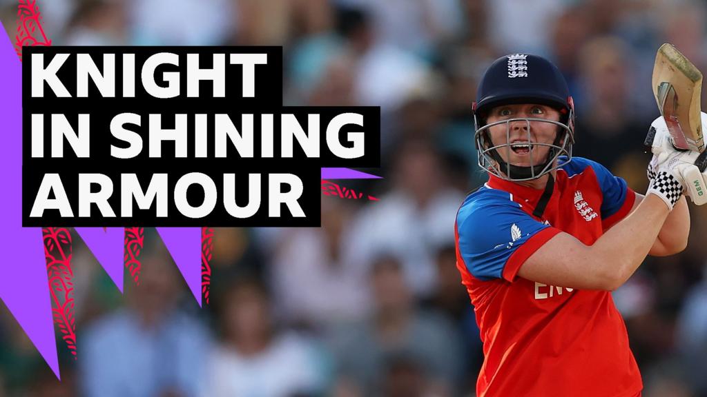 England's ever-reliable Knight steps up again with vital half-century