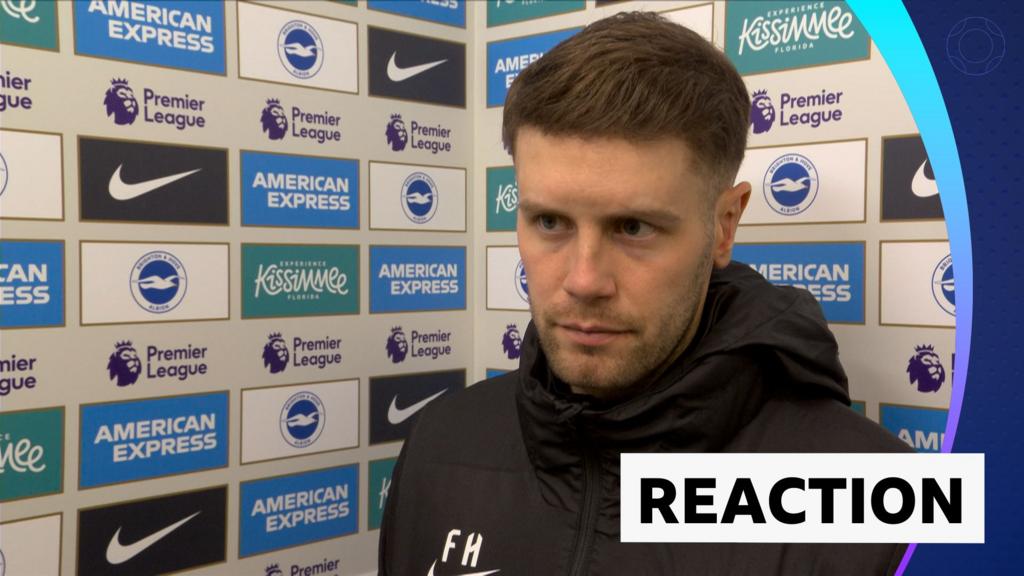 Brighton equaliser more than deserved - Hurzeler