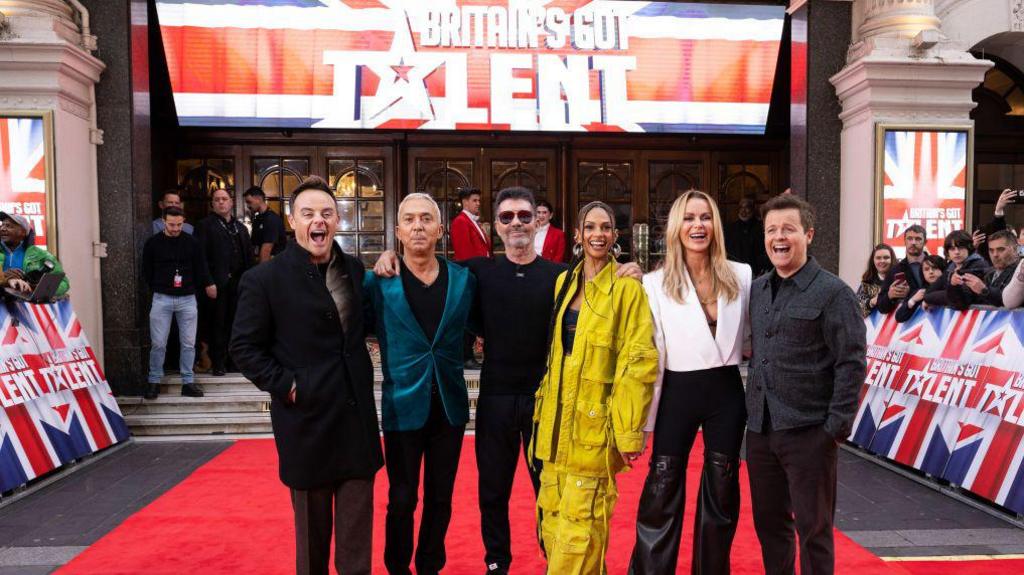 Britain's got talent hosts and judges