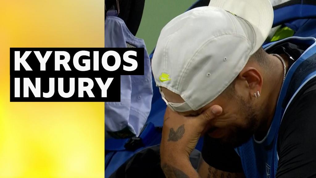 'Not finishing matches is a concern' - Kyrgios retires in tears