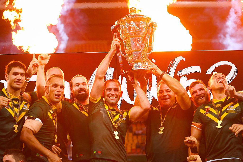 Australia with the World Cup