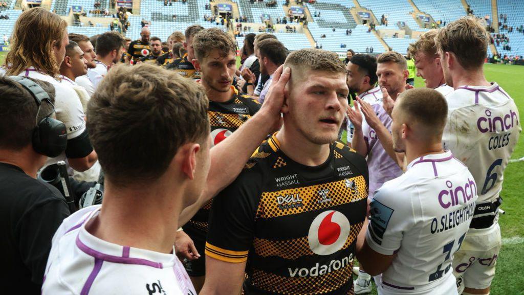 Jack Willis leads off his Wasps team