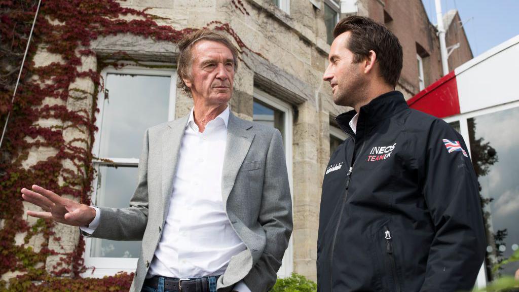 Sir Jim Ratcliffe and Sir Ben Ainslie in conversation