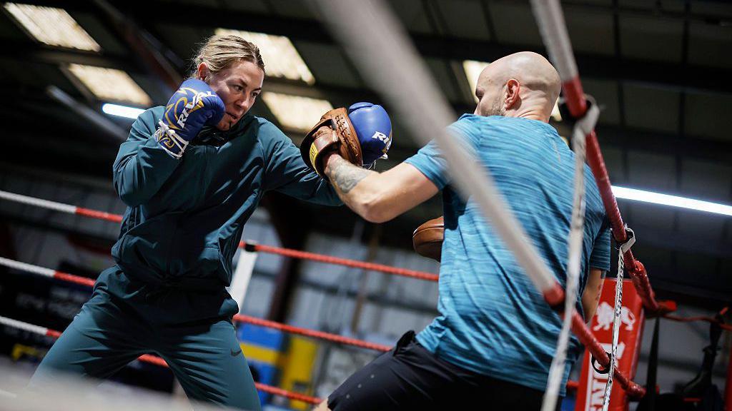 McCann is nicknamed 'Meatball' because she used to work at Subway to pay the bills when she started out as an amateur MMA fighter. She will make her Liverpool boxing debut on Saturday and, so far, she has won all three of her professional fights since her switch from UFC