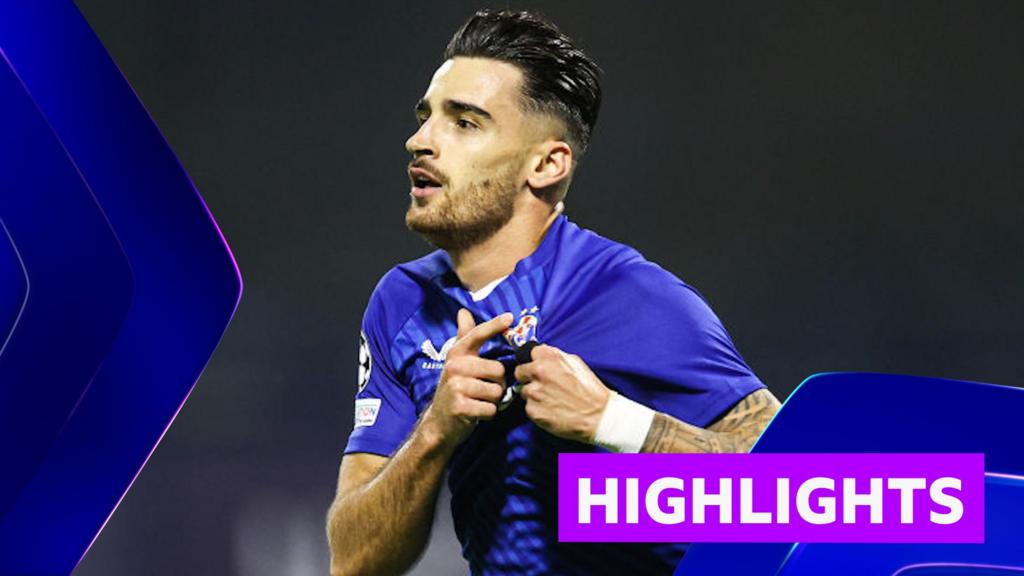 UEFA Champions League highlights: Dinamo Zagreb 3-0 Qarabağ