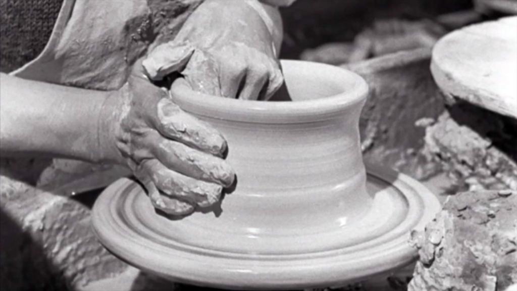 BBC Archive 1953 Potter's Wheel interlude BBC