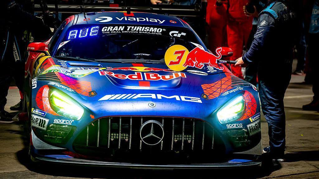 Max Verstappen competes at the Nurburgring 24hrs