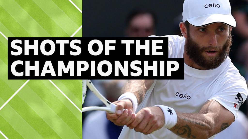 Evans and Djokovic make best men's shots of Wimbledon 2025