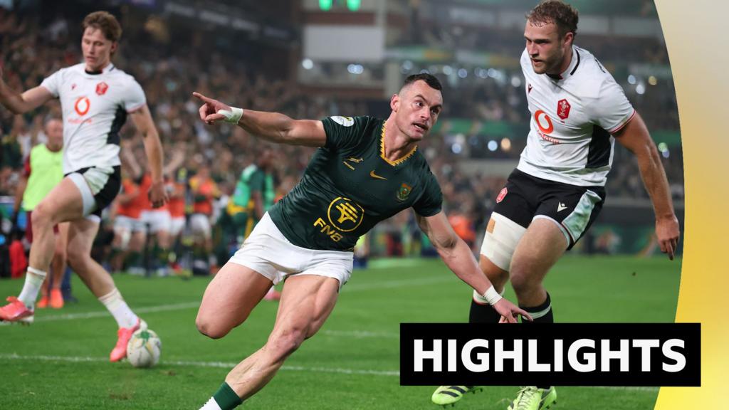 Nations Championship highlights: South Africa 43-0 Wales