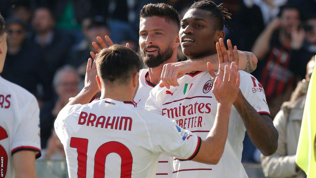 Sandro Tonali scored his second goal of the season for AC Milan