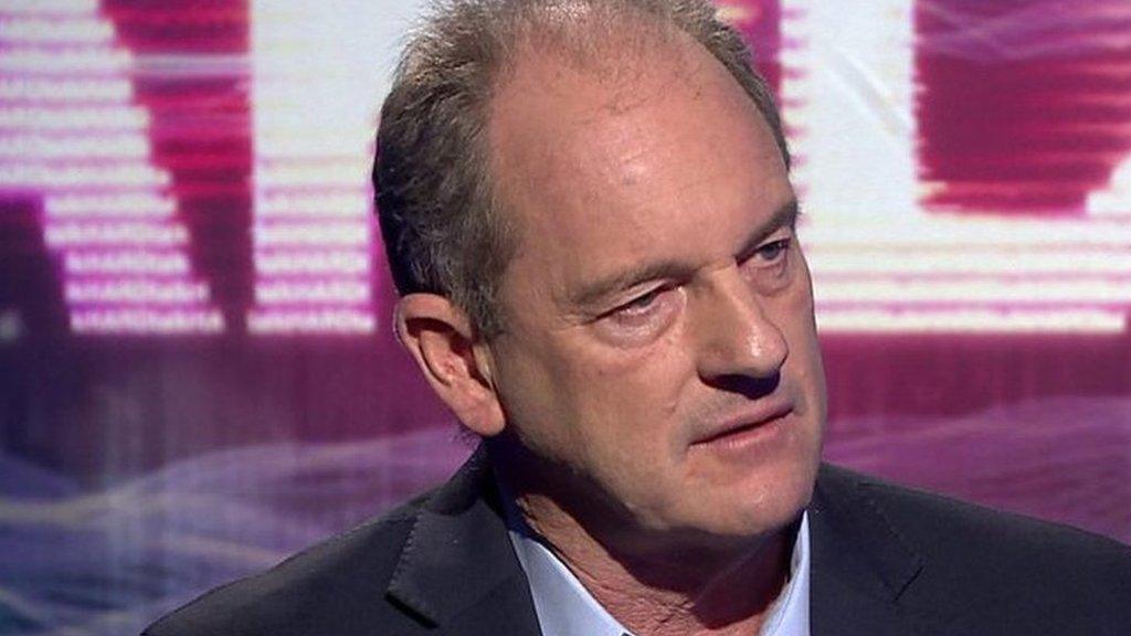 David Shearer, head of the UN mission in South Sudan