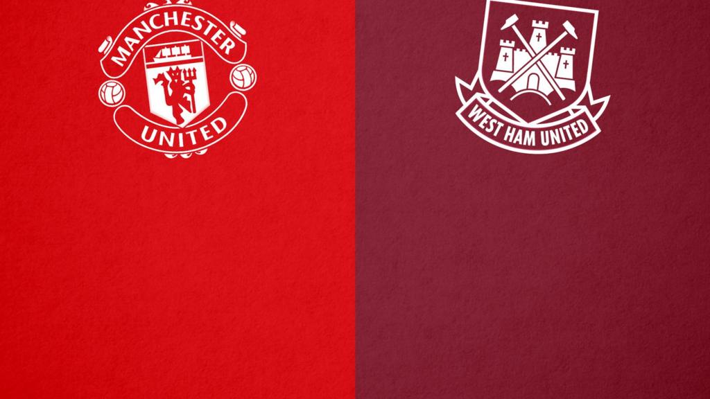 Man Utd v West Ham badge