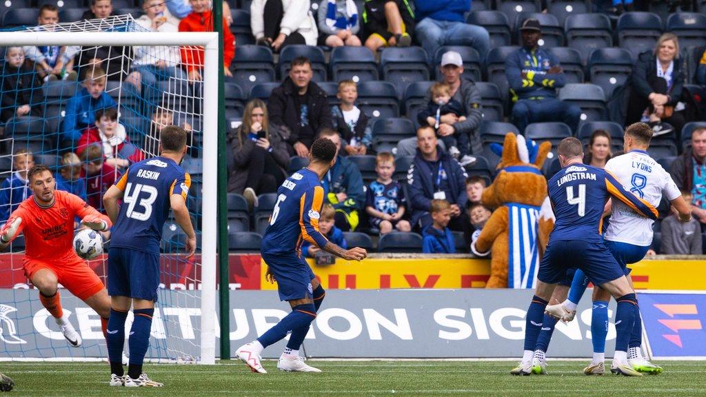 Brad Lyons scores versus Rangers