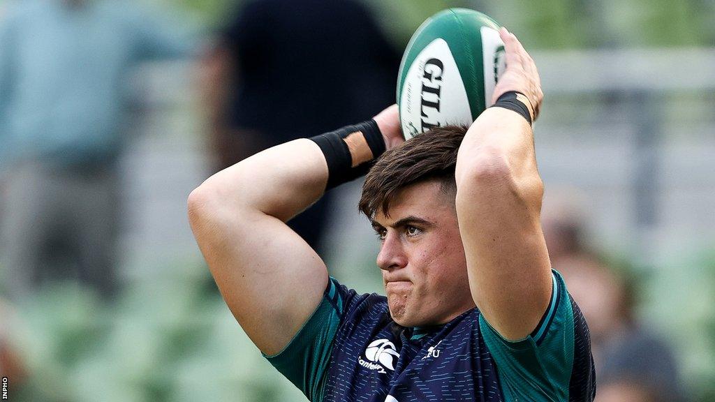 Dan Sheehan is recovering from a sprained foot sustained against England