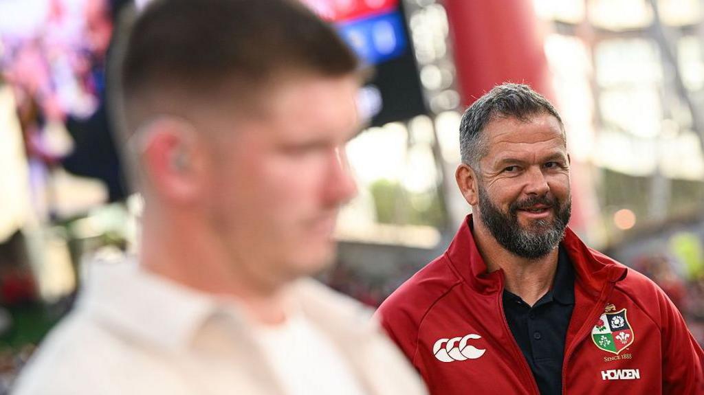 Andy Farrell and Owen Farrell