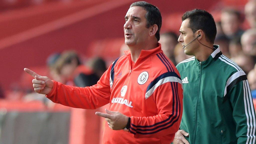 Scotland Under-21s coach Ricky Sbragia