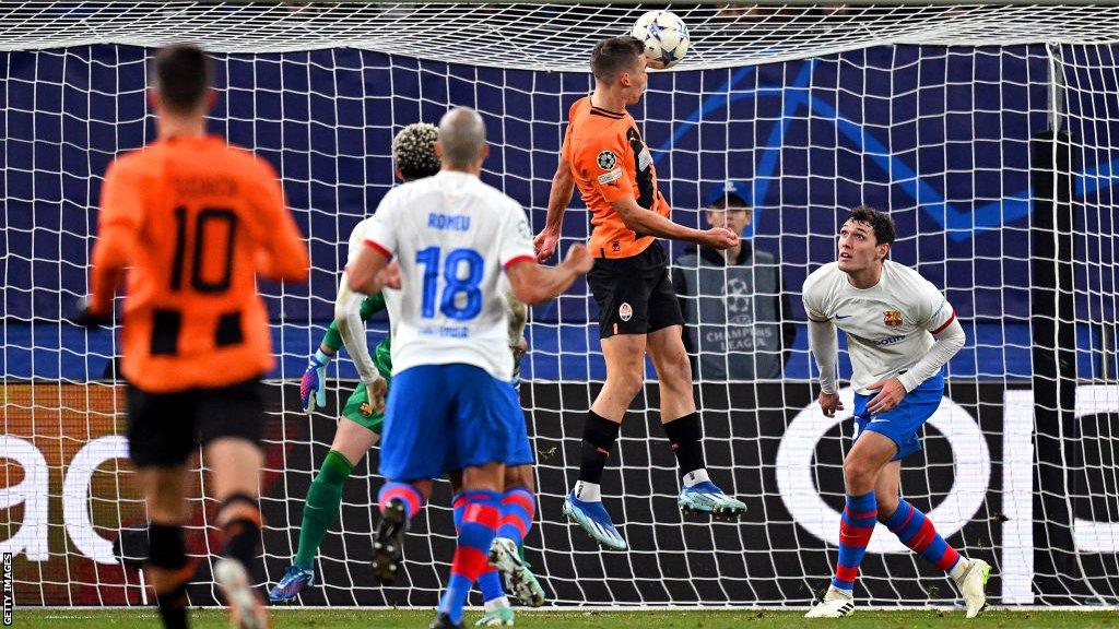 Danylo Sikan scores for Shakhtar Donetsk