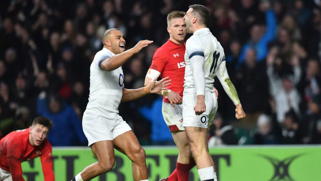 England celebrate