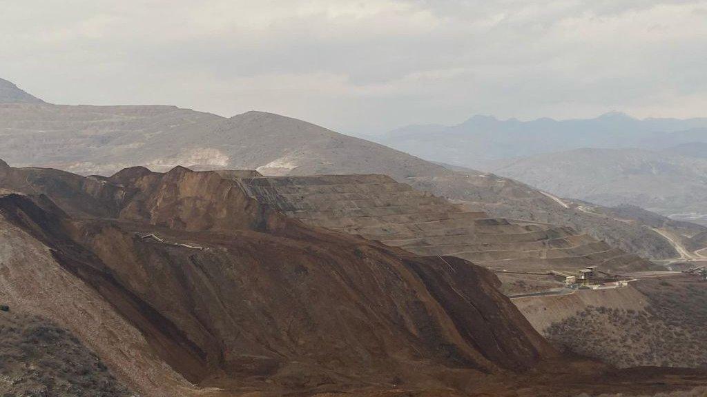 View of the Copler mine